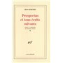 Prospectus et tous écrits suivants