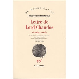 Lettre de Lord Chandos et autres essais