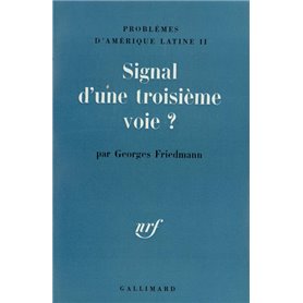 Signal d'une troisième voie ?