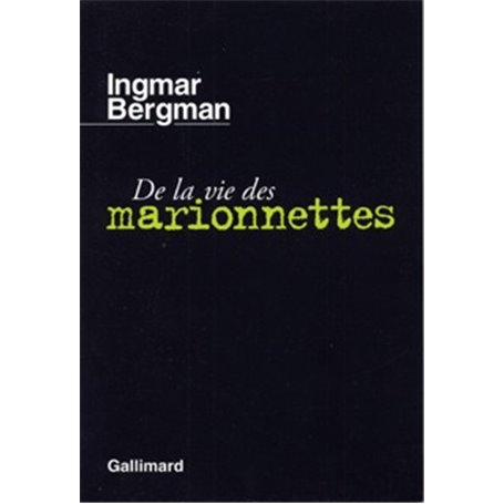 De la vie des marionnettes