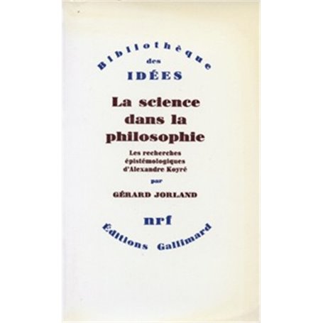 La science dans la philosophie