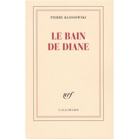 Le bain de Diane