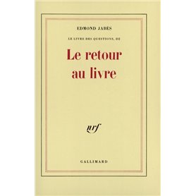 Le retour au livre