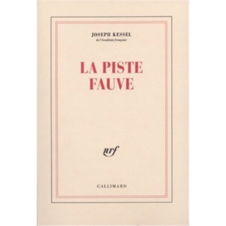 La piste fauve
