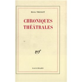 Chroniques théâtrales