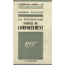 La psychologie, science du comportement