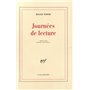 Journées de lecture