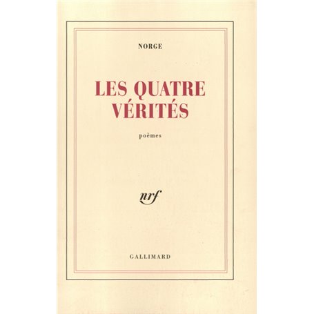 Les Quatre vérités