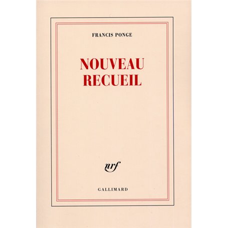 Nouveau Recueil