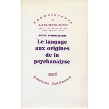 Le Langage aux origines de la psychanalyse