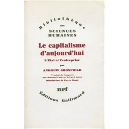 Le Capitalisme d'aujourd'hui