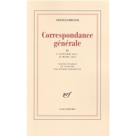 Correspondance générale