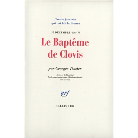 Le Baptême de Clovis