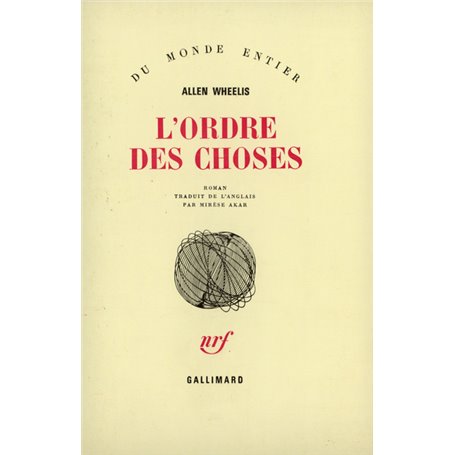 L'ordre des choses