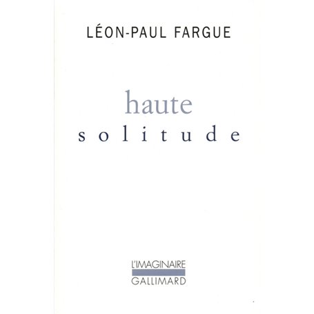 Haute solitude