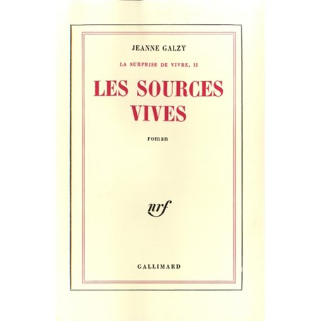 Les sources vives