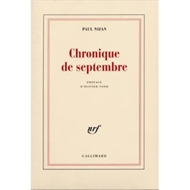 Chronique de septembre