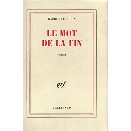 Le Mot de la fin
