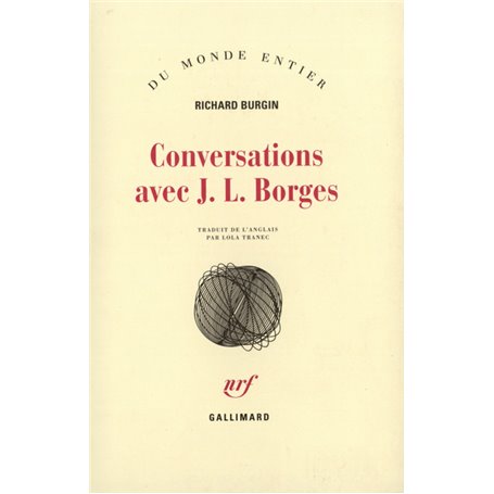 Conversations avec Jorge Luis Borges