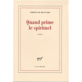 Quand prime le spirituel
