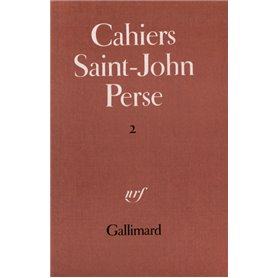 Cahiers Saint-John Perse