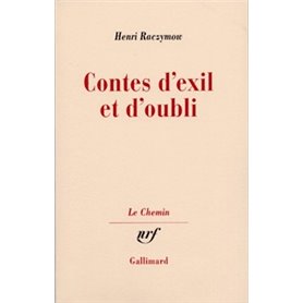 Contes d'exil et d'oubli