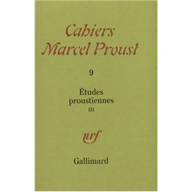 Études proustiennes