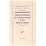 Correspondance d'Alexis de Tocqueville avec Adolphe de Circourt et avec Madame de Circourt