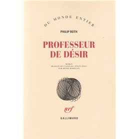 Les livres de Kepesh - Professeur de désir