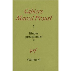Études proustiennes