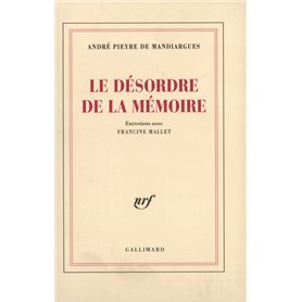 Le Désordre de la mémoire