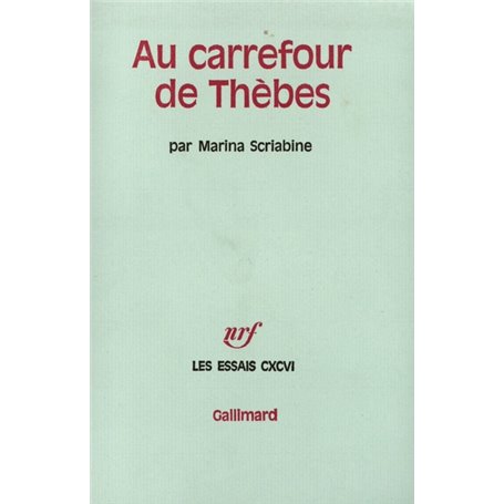 Au carrefour de Thèbes