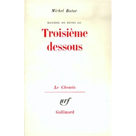 Troisième dessous