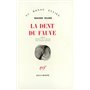 La dent du fauve