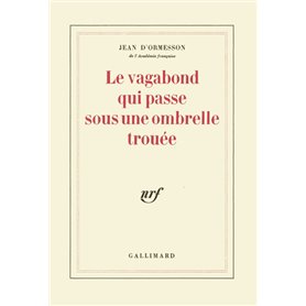 Le vagabond qui passe sous une ombrelle trouée