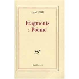 Fragments : Poème