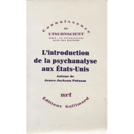 L'introduction de la psychanalyse aux États-Unis