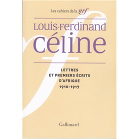 Lettres et premiers écrits d'Afrique