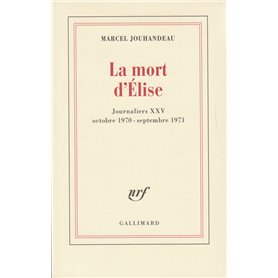La mort d'Élise