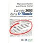 L'Année 2003 dans "Le Monde"