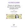 Gestes et opinions du docteur Faustroll, pataphysicien / L'Amour Absolu