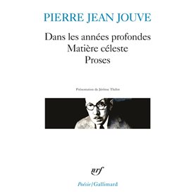 Dans les années profondes - Matière céleste - Proses