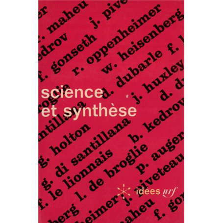 Science et synthèse