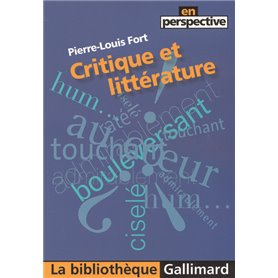 Critique et littérature