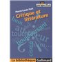 Critique et littérature