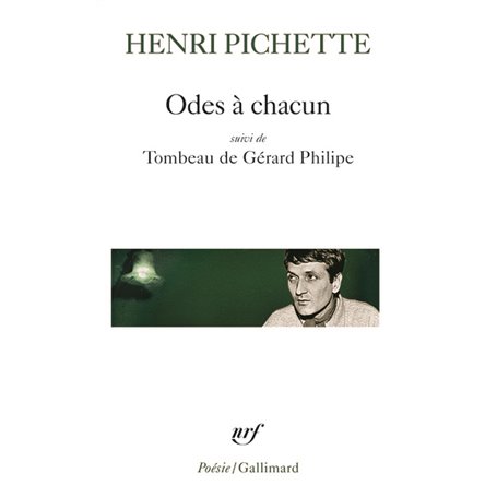 Odes à chacun/Tombeau de Gérard Philipe