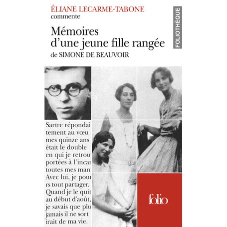 Mémoires d'une jeune fille rangée de Simone de Beauvoir (Essai et dossier)