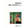 Histoire des moeurs