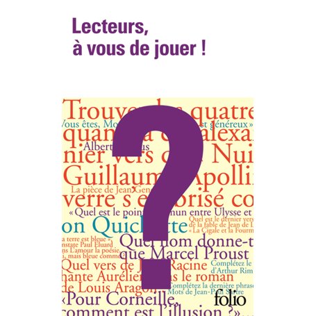 Lecteurs, à vous de jouer !