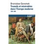 Truands et misérables dans l'Europe moderne